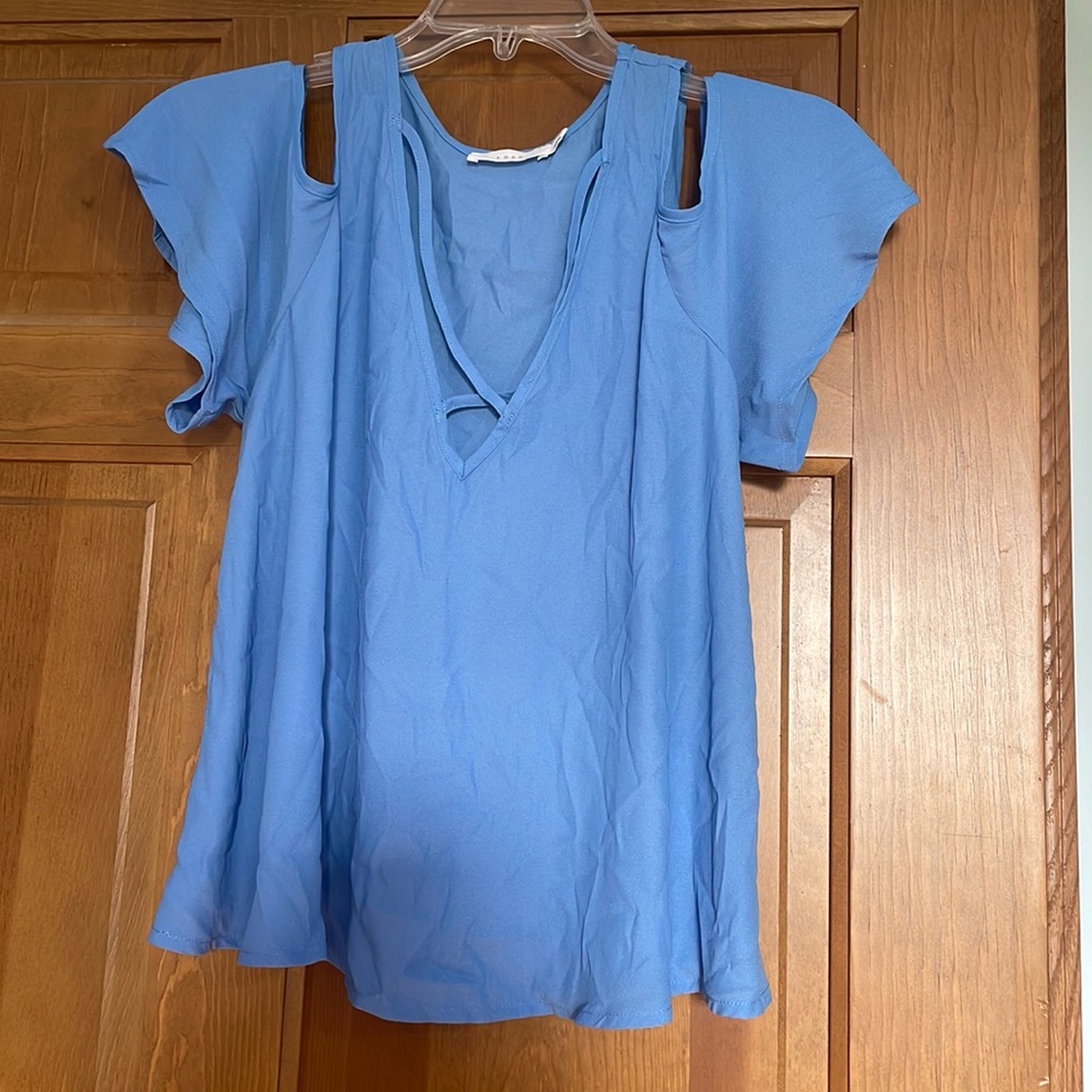 Lush,size Small, light blue